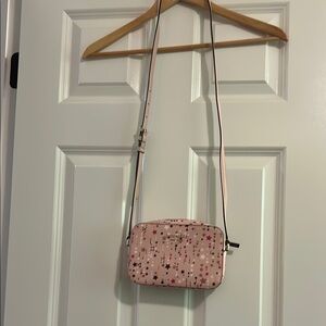 Kate Spade Pink Star Pattern Crossbody Bag